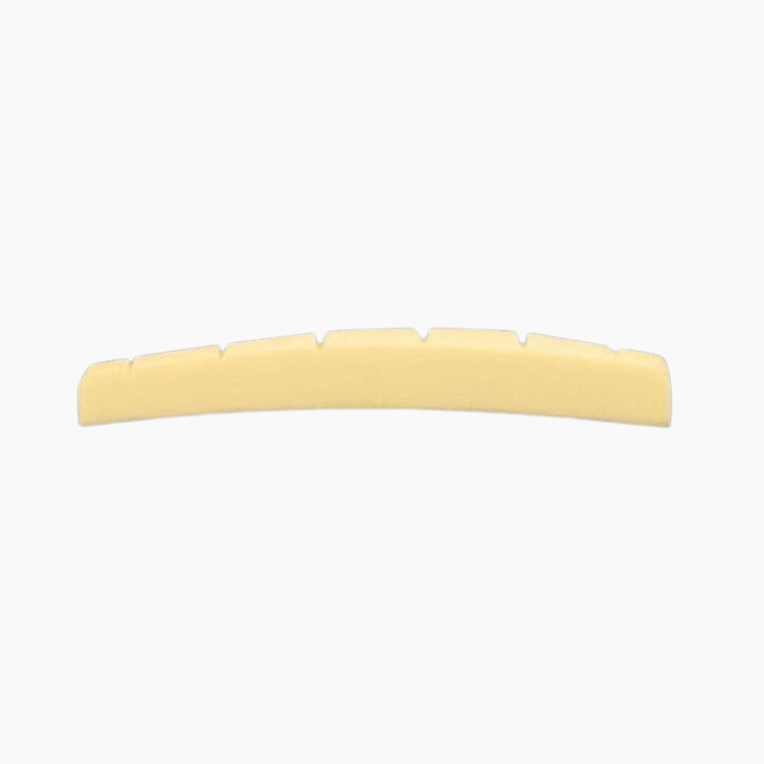 ALLPARTS BN-0206-0U0 Unbleached Slotted Bone Nut 