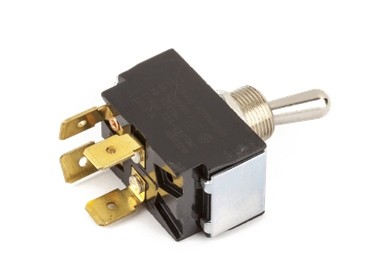 Fender Amplifier DPST On/Off Toggle Switch (with Mounting Hardware)