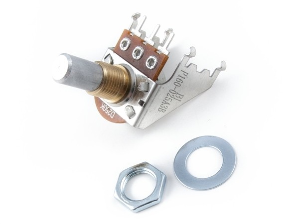 Fender CTS 250K Audio Taper Snap-In Potentiometer