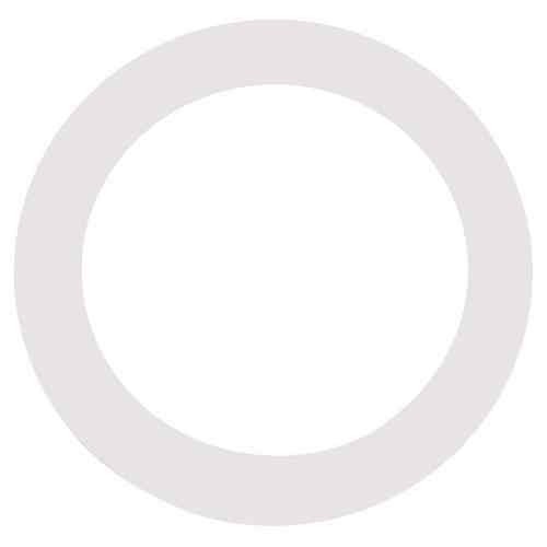 Remo DynamO, 5-1/2", White - Hullforsterkning til basstromme