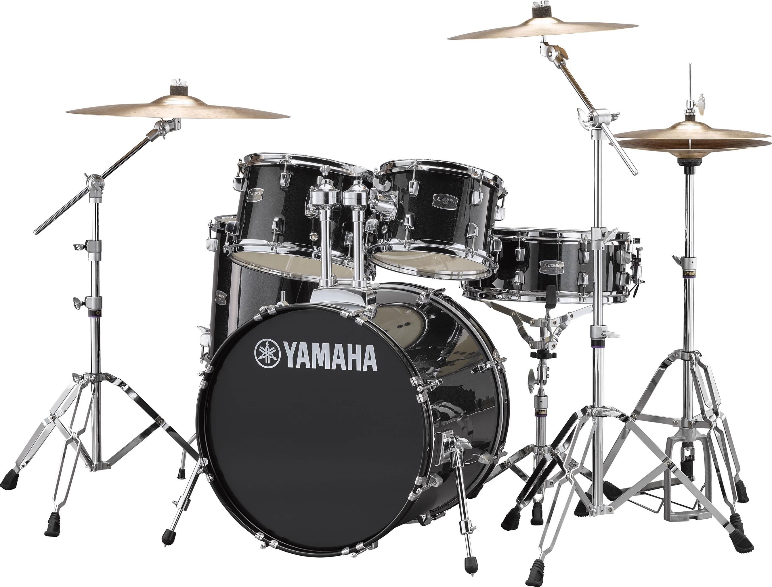 Yamaha Rydeen RDP0F5 Trommesett - Black Glitter 
