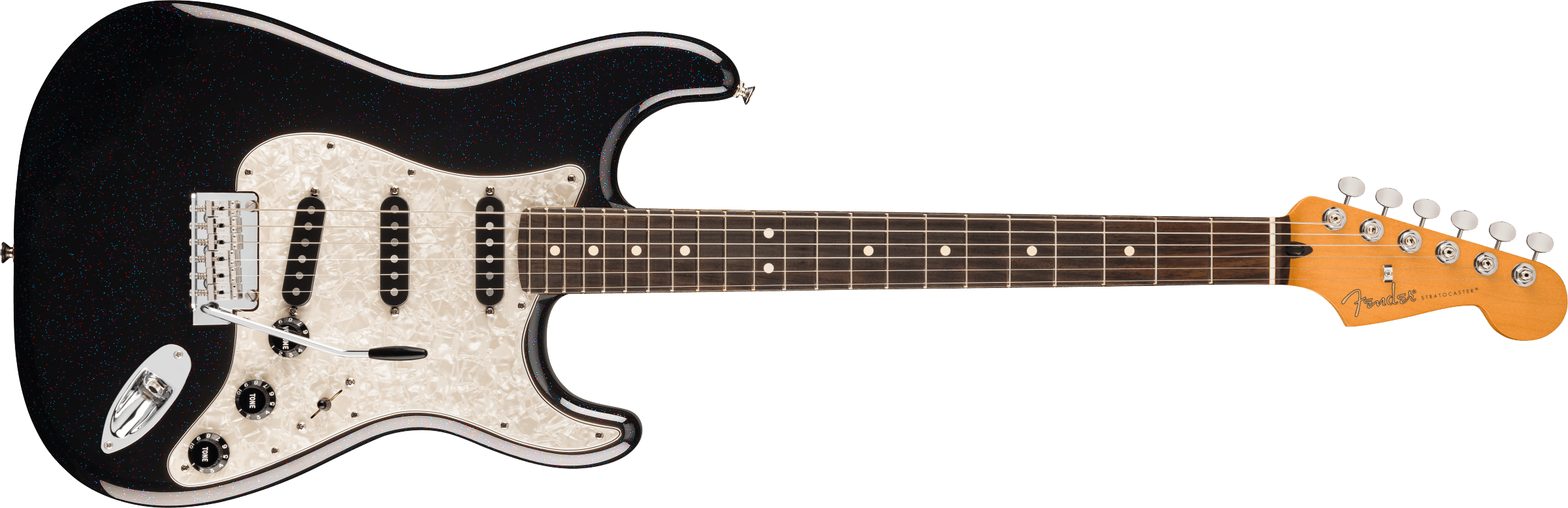 Fender 70th Anniversary Player Stratocaster - Rosewood Fingerboard - Nebula Noir