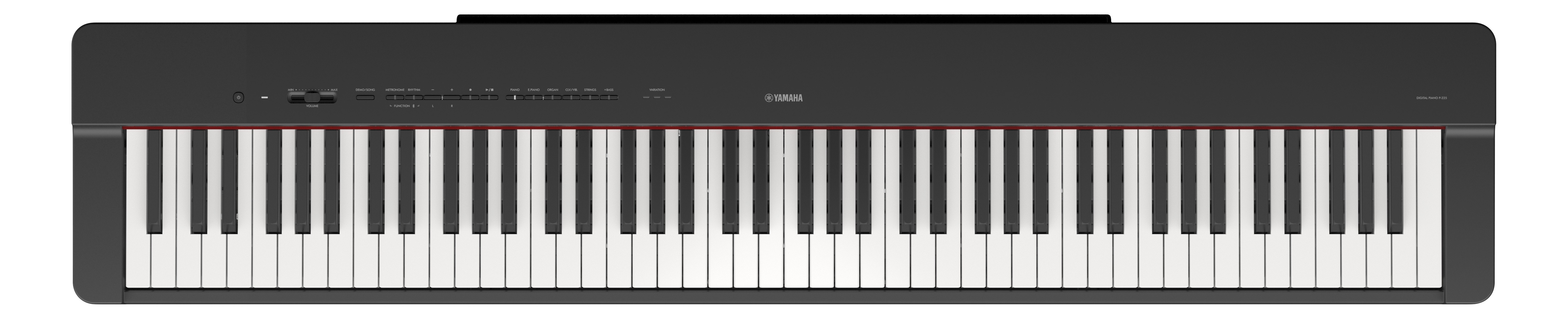 Yamaha P225 - El piano, sort