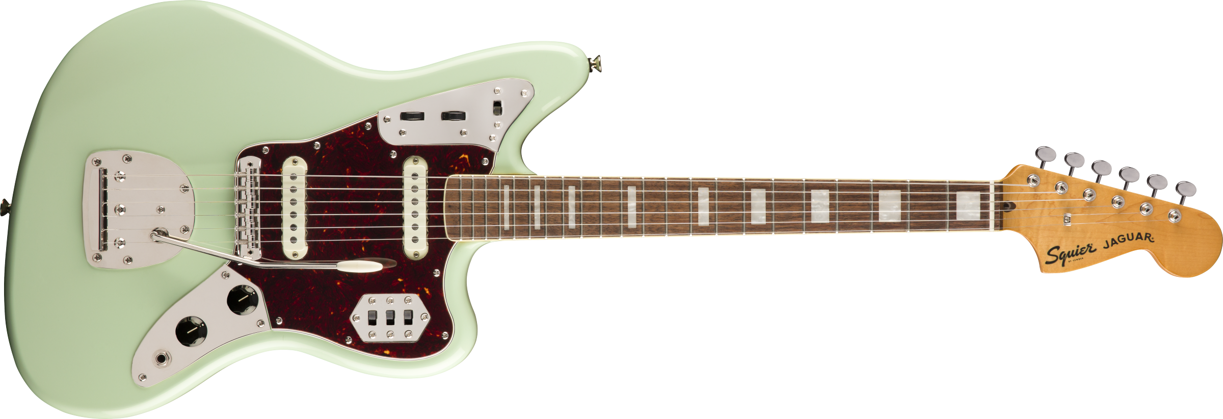 Squier Classic Vibe '70s Jaguar, Laurel Fingerboard, Surf Green