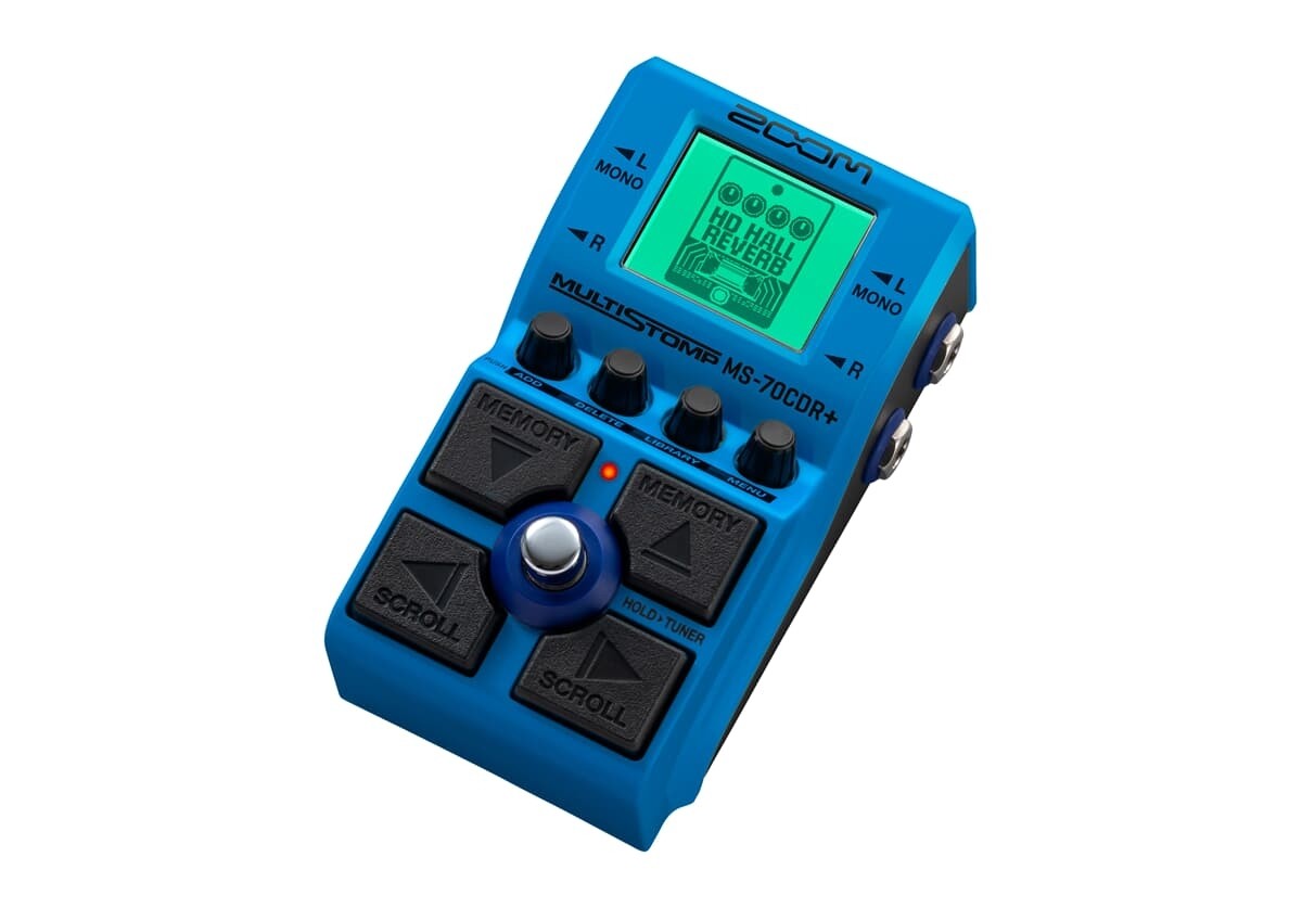 Zoom MS-70CDR+ Multistomp Chorus / Delay / Reverb Pedal