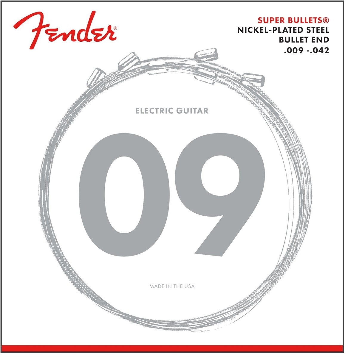 Fender 3250L Super Bullets .009-.042