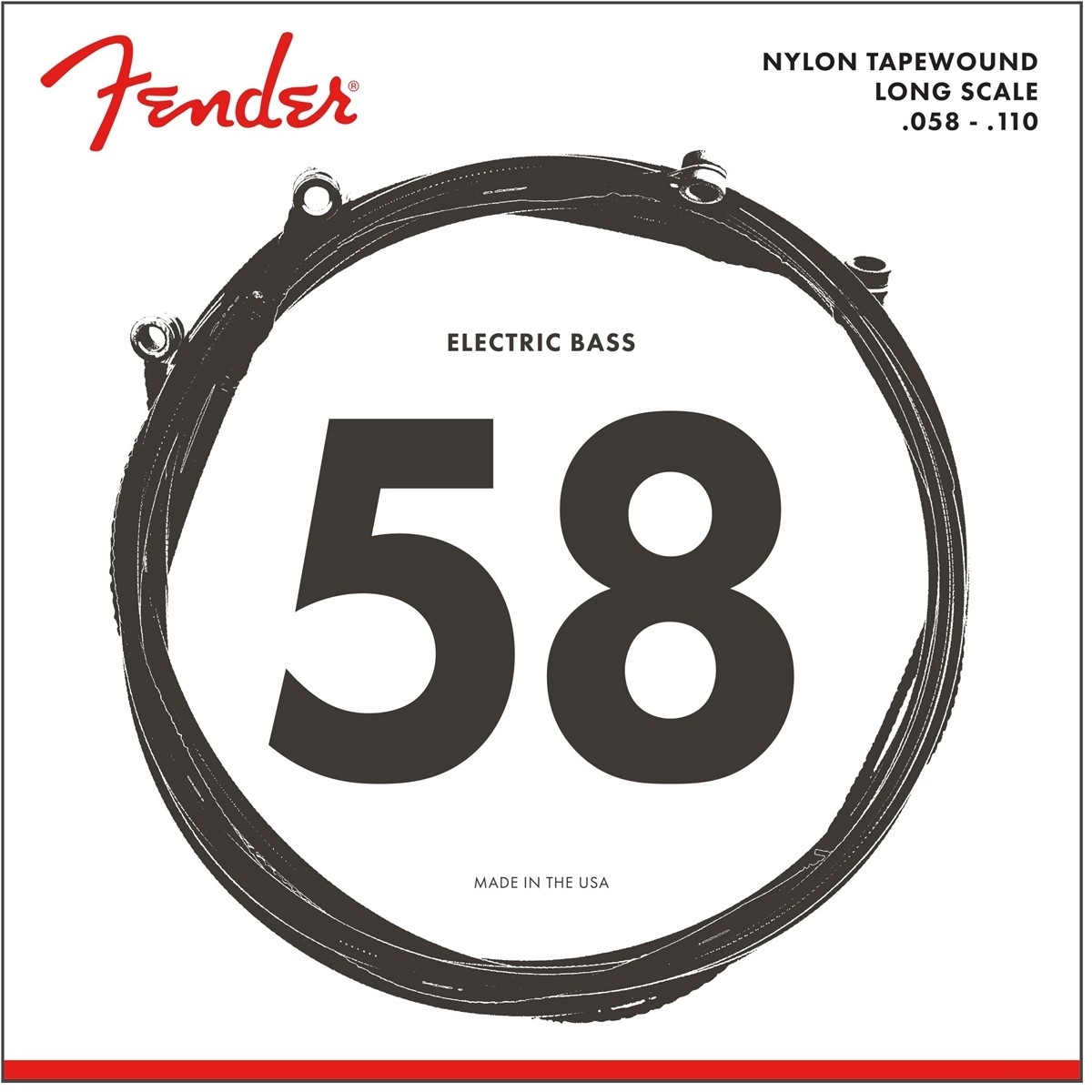 Fender 9120 Nylon Tapewound Bass Strings