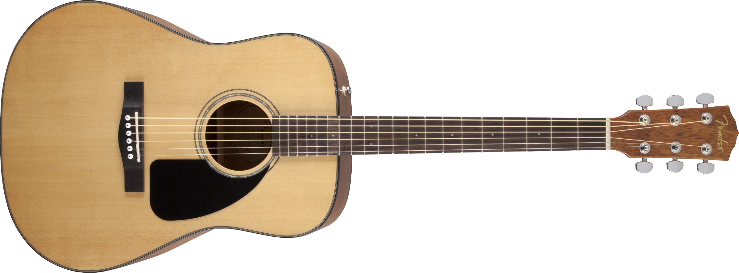 Fender CD-60 Dreadnought V3 w/Case, Walnut Fingerboard, Natural