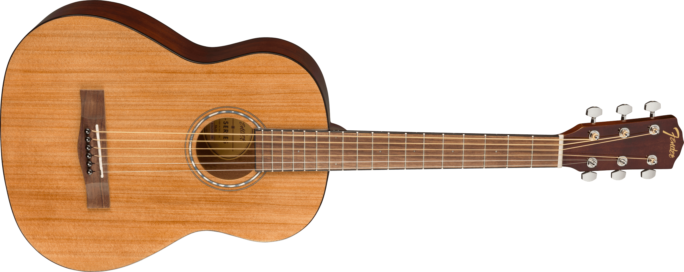 Fender FA-15 3/4 Scale Steel with Gig Bag, Walnut Fingerboard, Natural