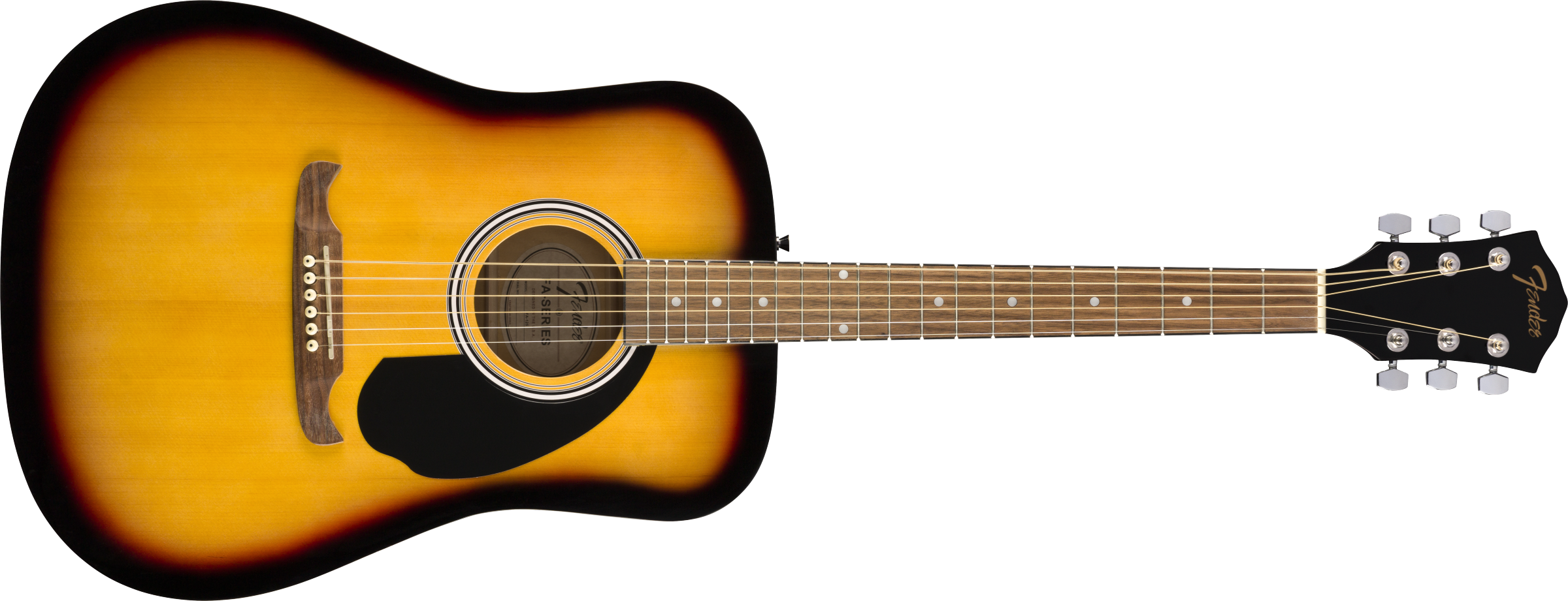 Fender FA-125 Dreadnought with bag, Walnut Fingerboard, Sunburst