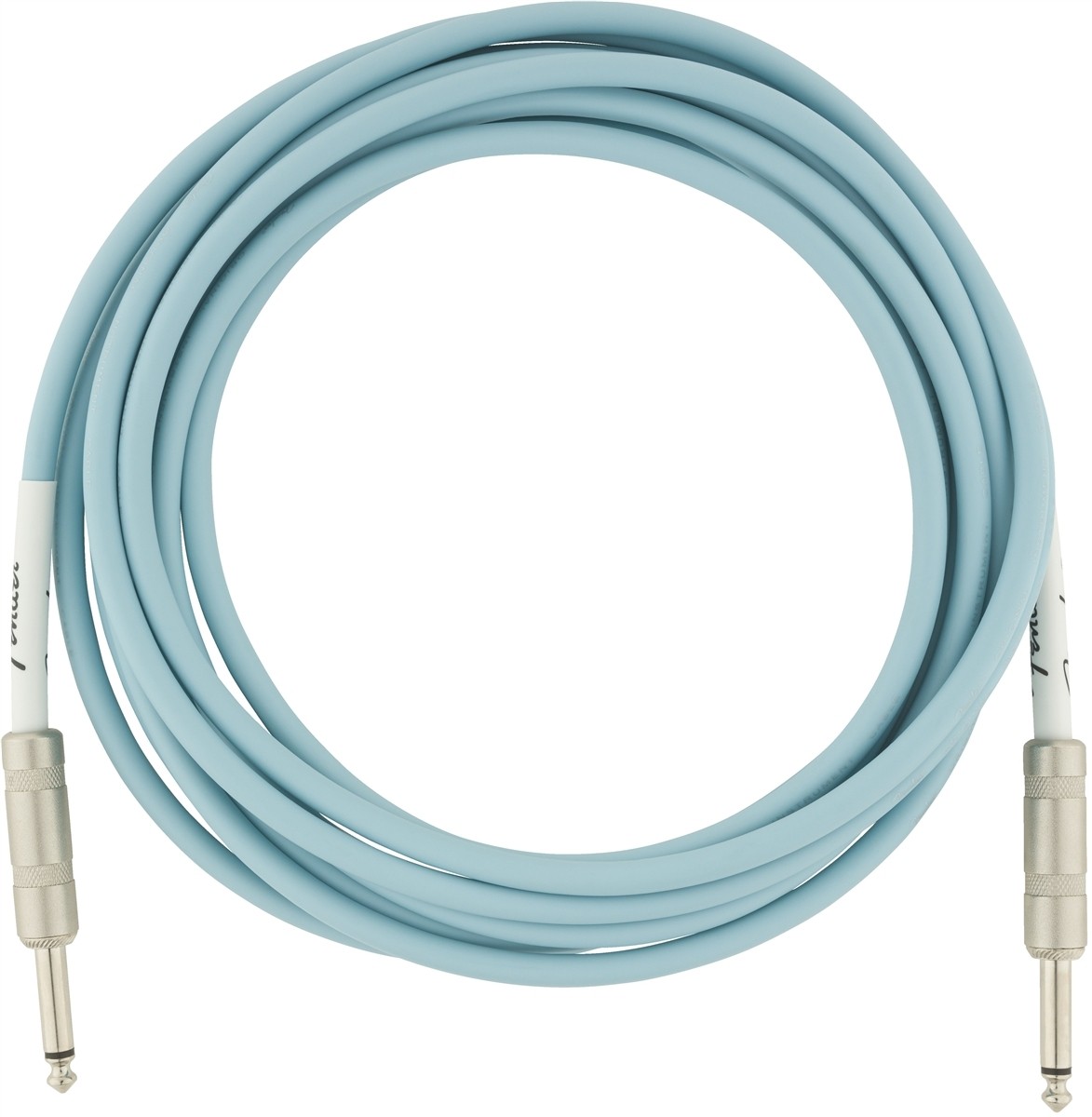 Fender Original Series Instrument Cables - Daphne Blue - 3m