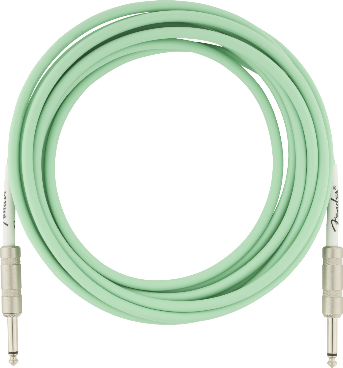 Fender Original Series Instrument Cables, 4,5m, Surf Green