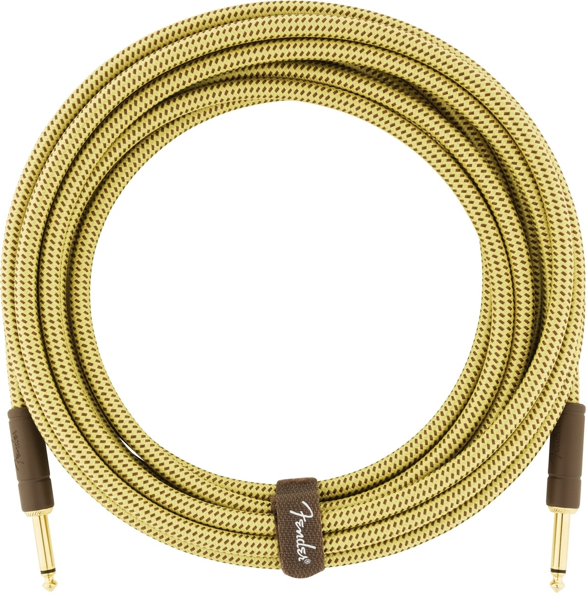 Fender Deluxe Series Instrument Cable, Tweed - 10ft / 3m