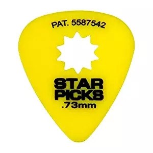 Everly Star Picks - Yellow 0.73mm - 12-pack