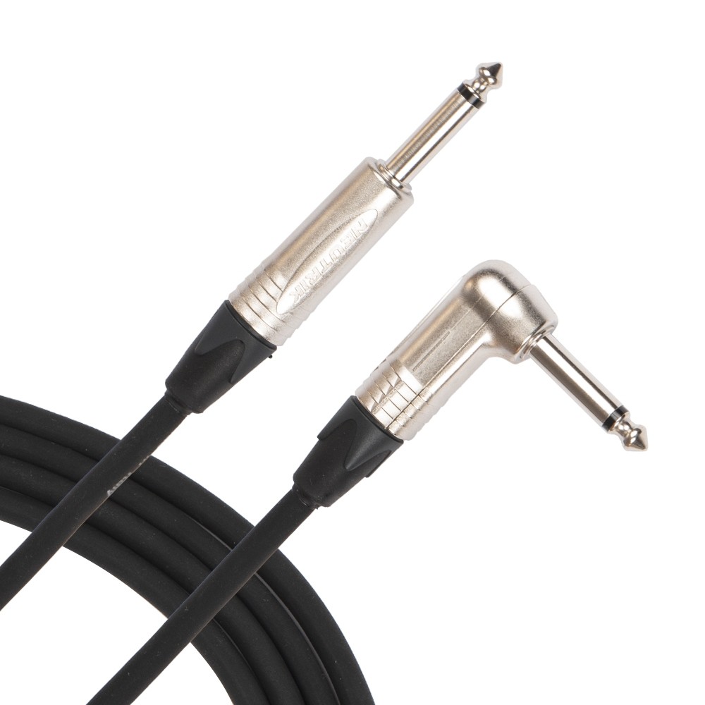 Safecon IC35 N Instrument/Gitar Kabel - 6m - rett - vinklet plugg