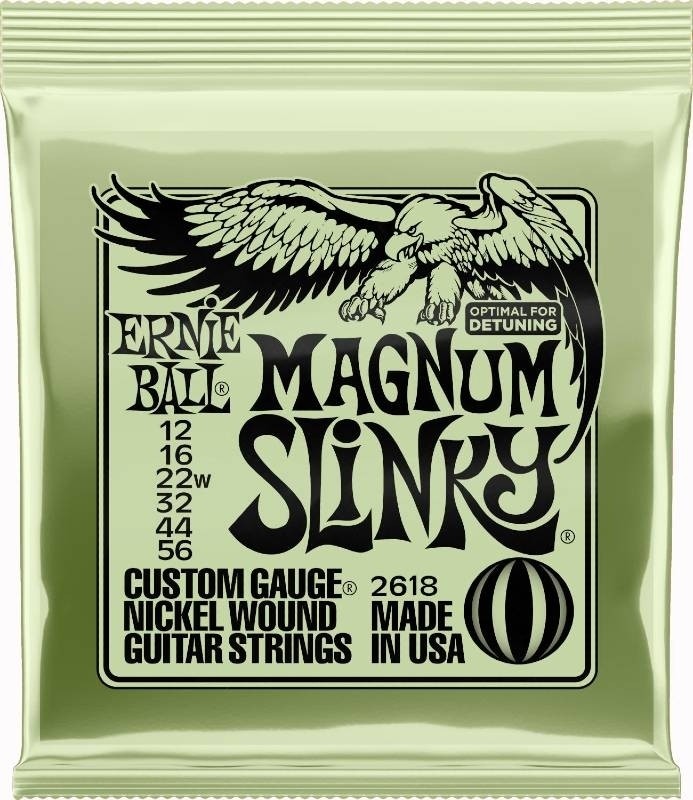 Ernie Ball EB-2618 - Magnum Slinky Nickel 12-56