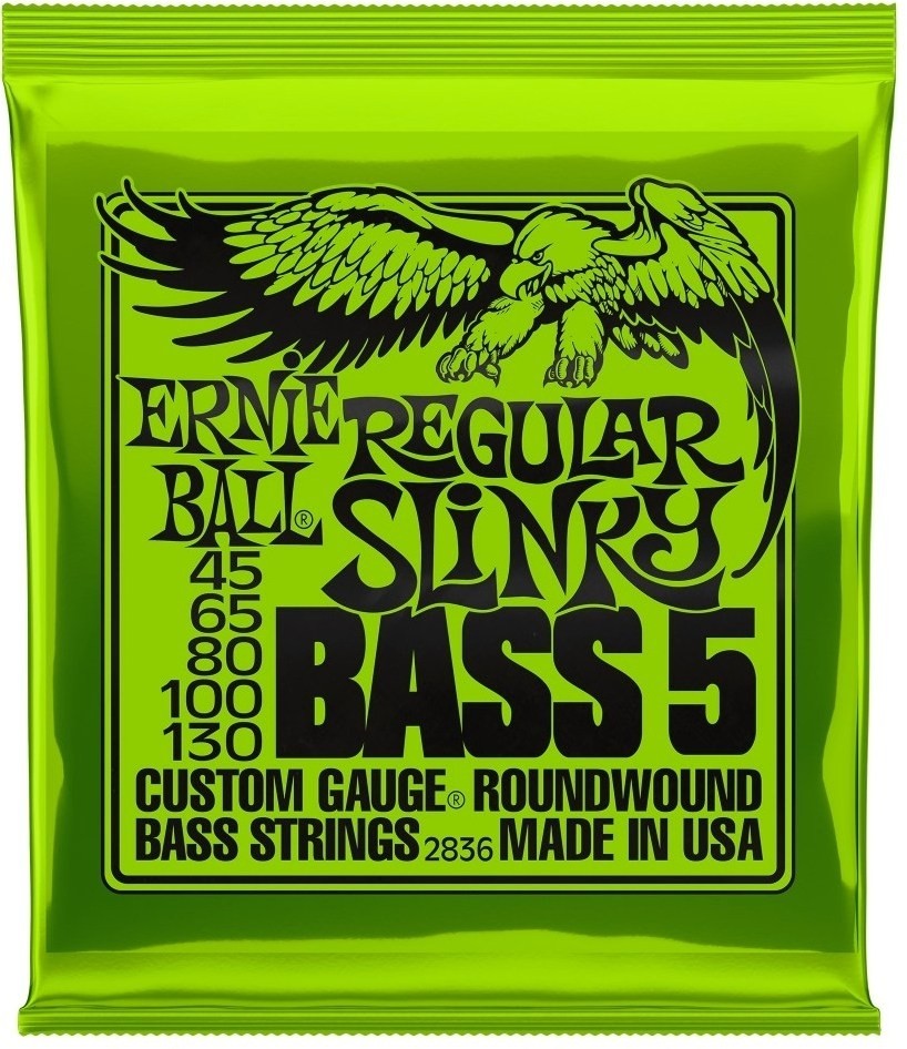 Ernie Ball 2836 5-String Bass Regular Slinky Nickel