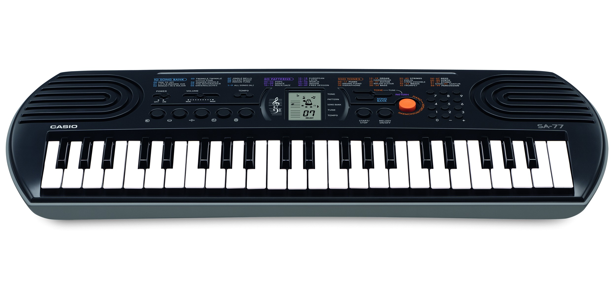 Casio SA-77 - Minikeyboard med 44 tangenter