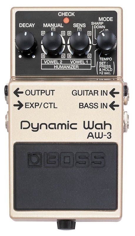 BOSS AW-3 Dynamic Wah - Pedal med "snakkende" effekter