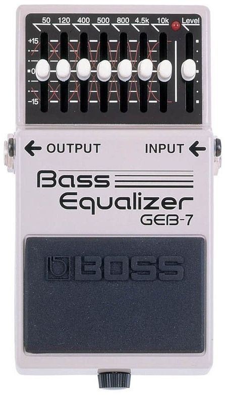 BOSS GEB-7 Bass Equalizer - EQ for bassgitar