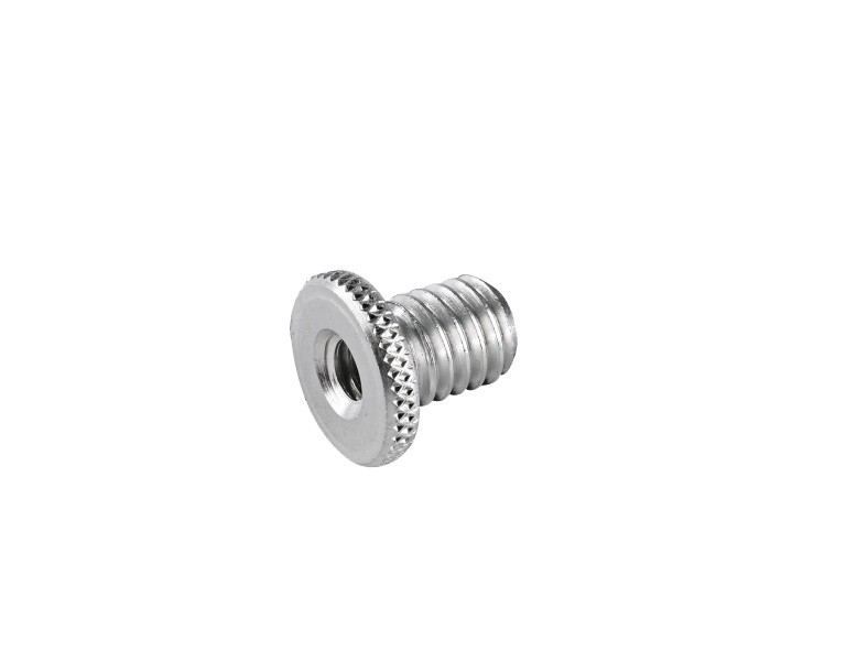 K&M 21770 Adapter,1/4" internal thread and an 3/8" external