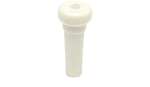 Graph Tech PP-7142-00 TUSQ End Pin White W / Mother-Of-Pearl Dot