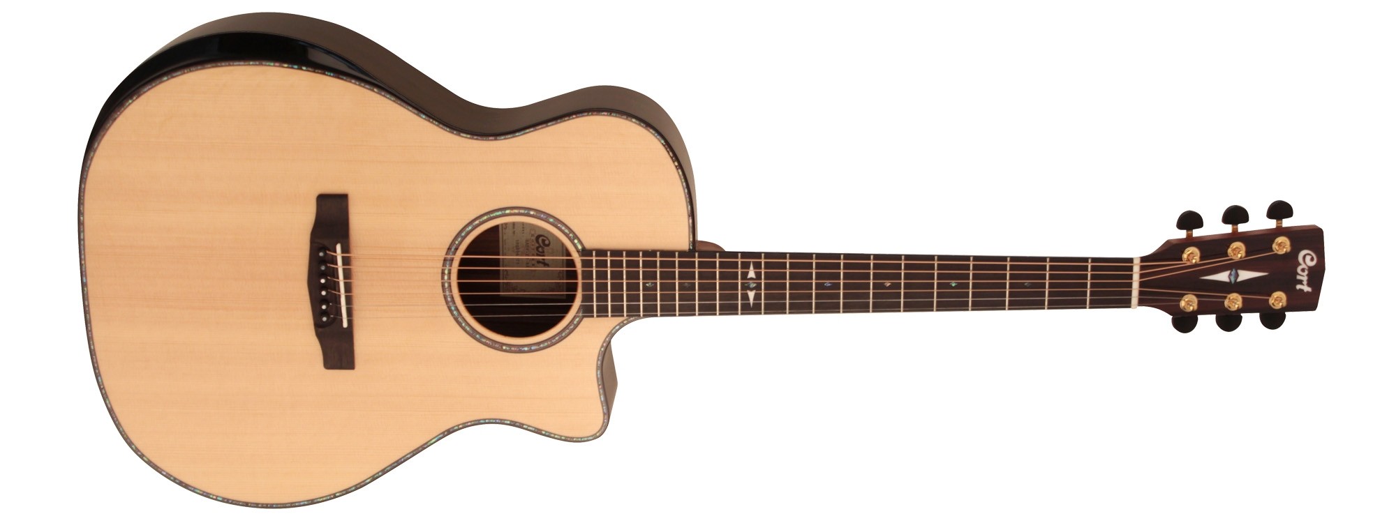 CORT GA-PF Bevel Nat Akustisk gitar