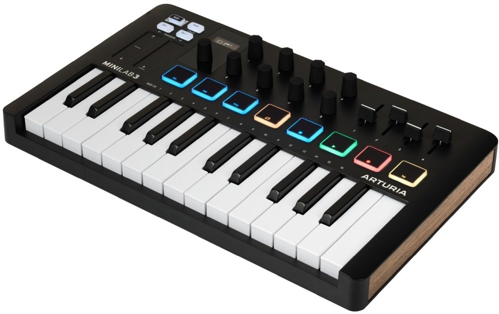 ARTURIA Minilab-3-BK USB Controller Keyboard, Black