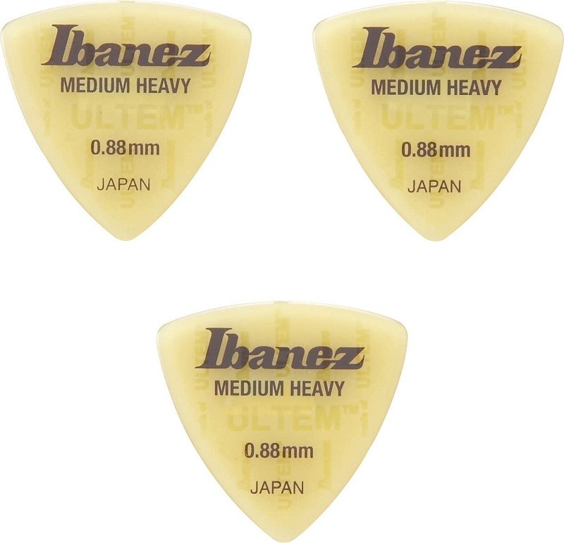 Ibanez BUL8MH088 3-Pack Ultem Triangle .88mm