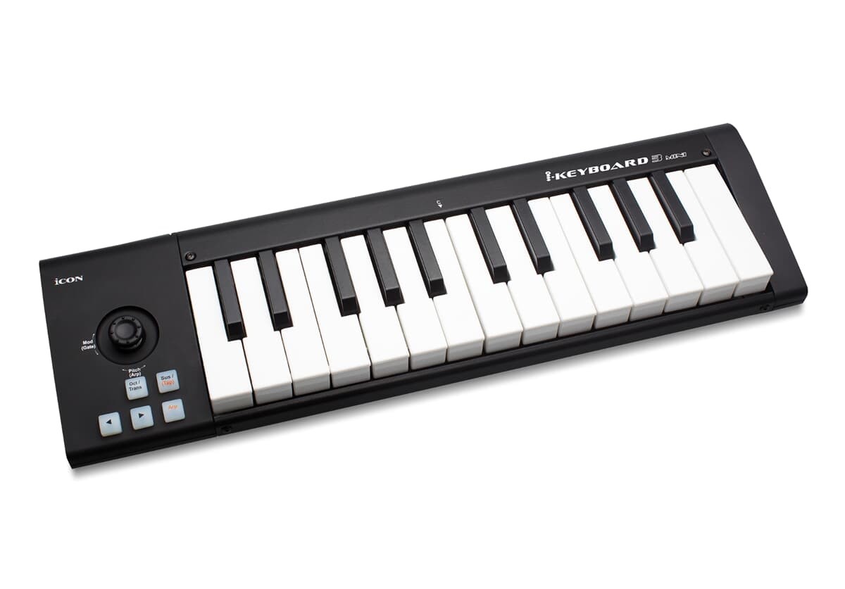 iCon iKeyboard 3 Mini - USB MIDI kontroller/keyboard med 25 tangenter