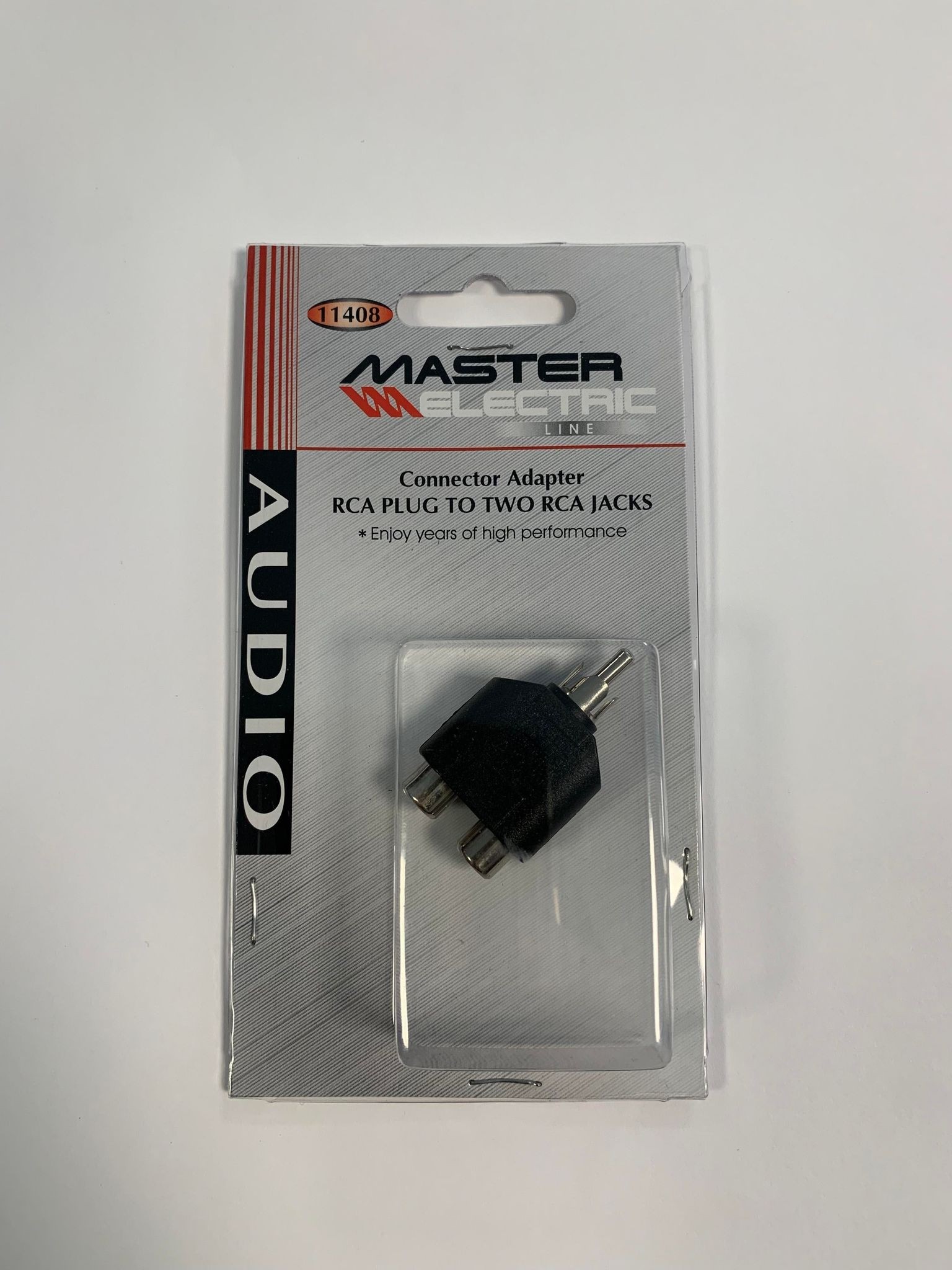 Master Electric - RCA Plug To Two RCA Jacks