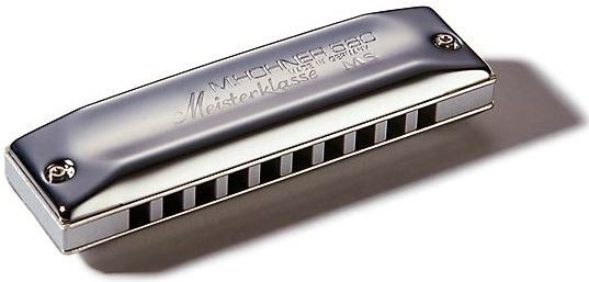 Hohner 580/20 Meisterklasse munnspill i D-dur