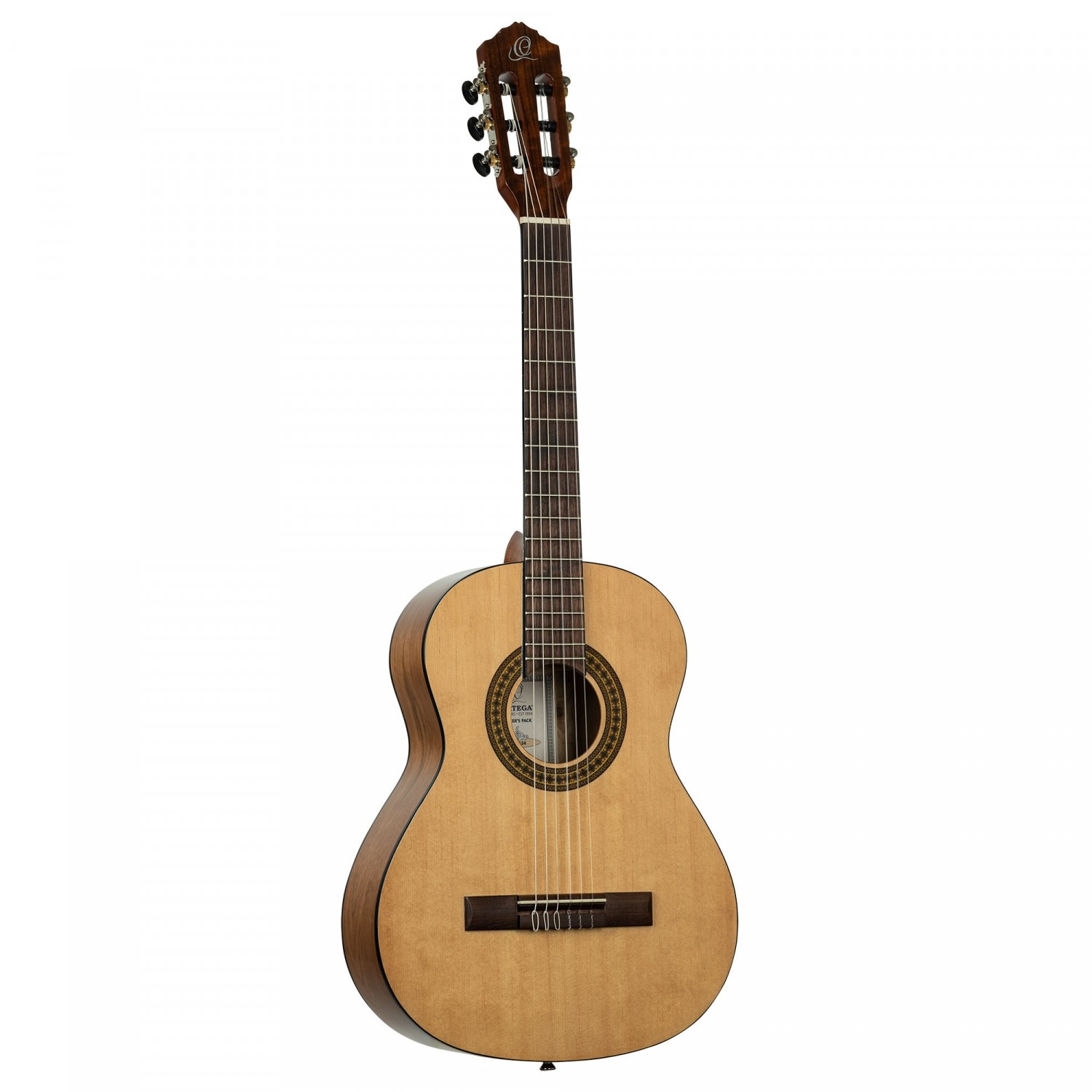 Ortega RPPC34 Klassisk gitarr 3/4, Pickers Pack