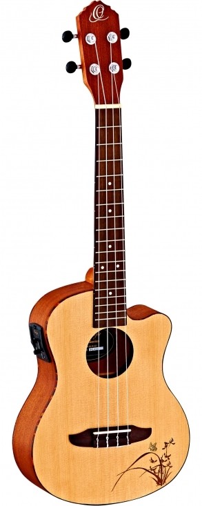 Ortega RU series RU5CE-TE - Tenor ukulele m/mikrofonsystem