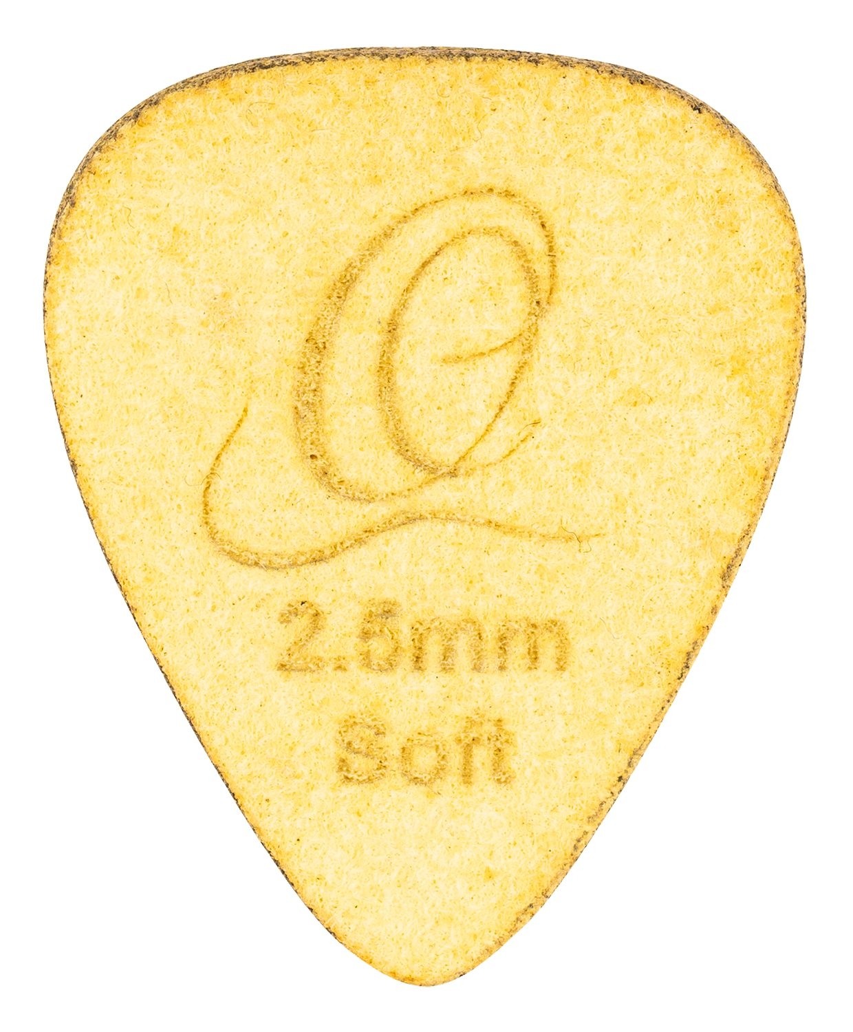Ortega Soft Filtplekter Flex Tech Plekter for Ukulele, single - OGP-FTS