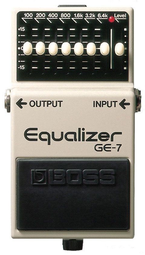 BOSS GE-7 - Graphic Equalizer Pedal