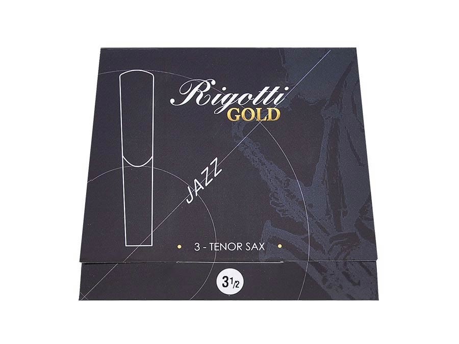 Rigotti Gold RGT35/3 - Tenor saxophone reeds, 3-pack, 3.5