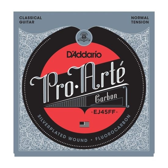 D'Addario EJ45FF Pro Arte` Carbon - Normal Tension nylonstrenger