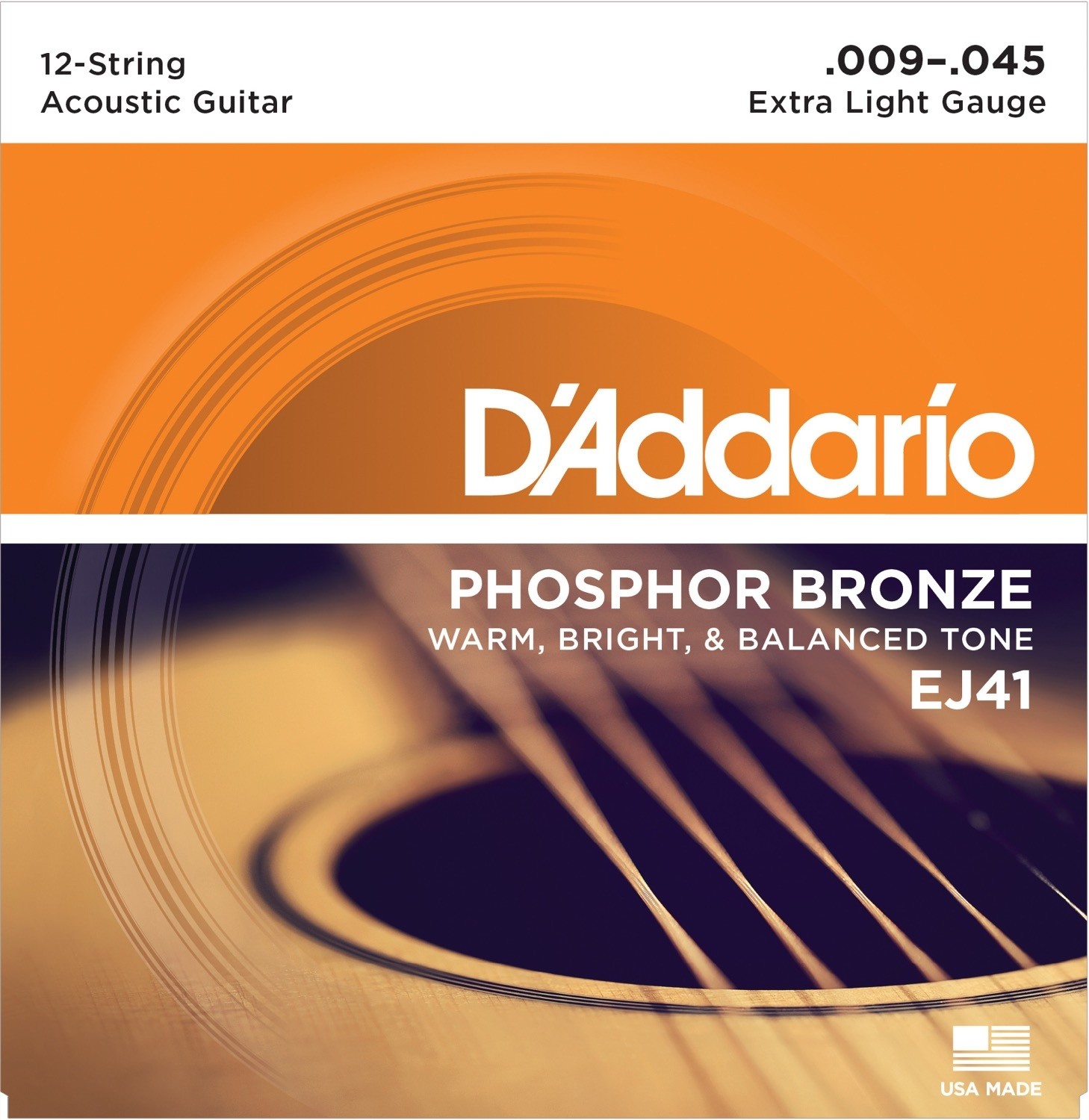 D'Addario EJ41 - Strengesett til 12-strenger (009-045)