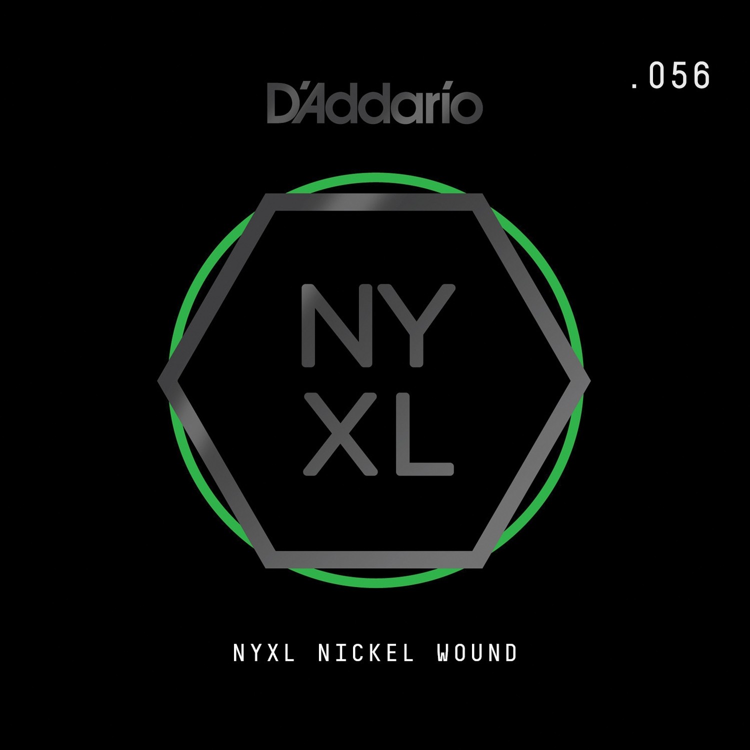 D'Addario Fretted NYNW056 Løs omspunnet NYXL streng til el.gitar .056