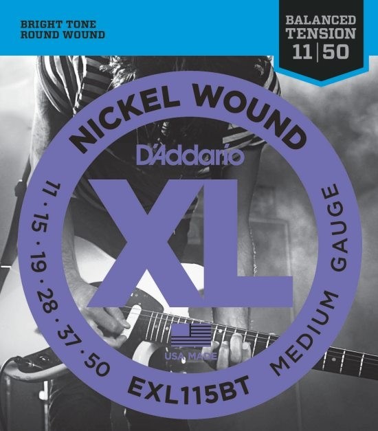 D'Addario EXL115BT - Balanced Tension El-gitarstrenger