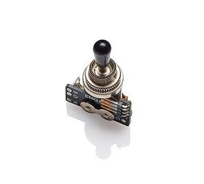 EMG 4921.00 3-Way Toggle Switch Black Solderless B289