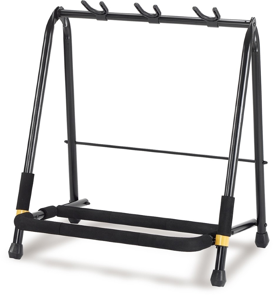 Hercules GS523B - Rack stativ til 3 akustisk, bass- eller el-gitarer.