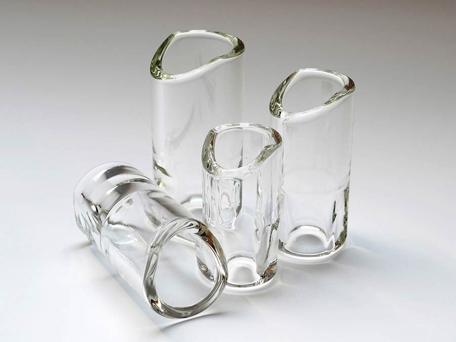 The Rock Slide GRS-LC - Moulded glass slide size L (inside 21.0 - length 63.0mm)