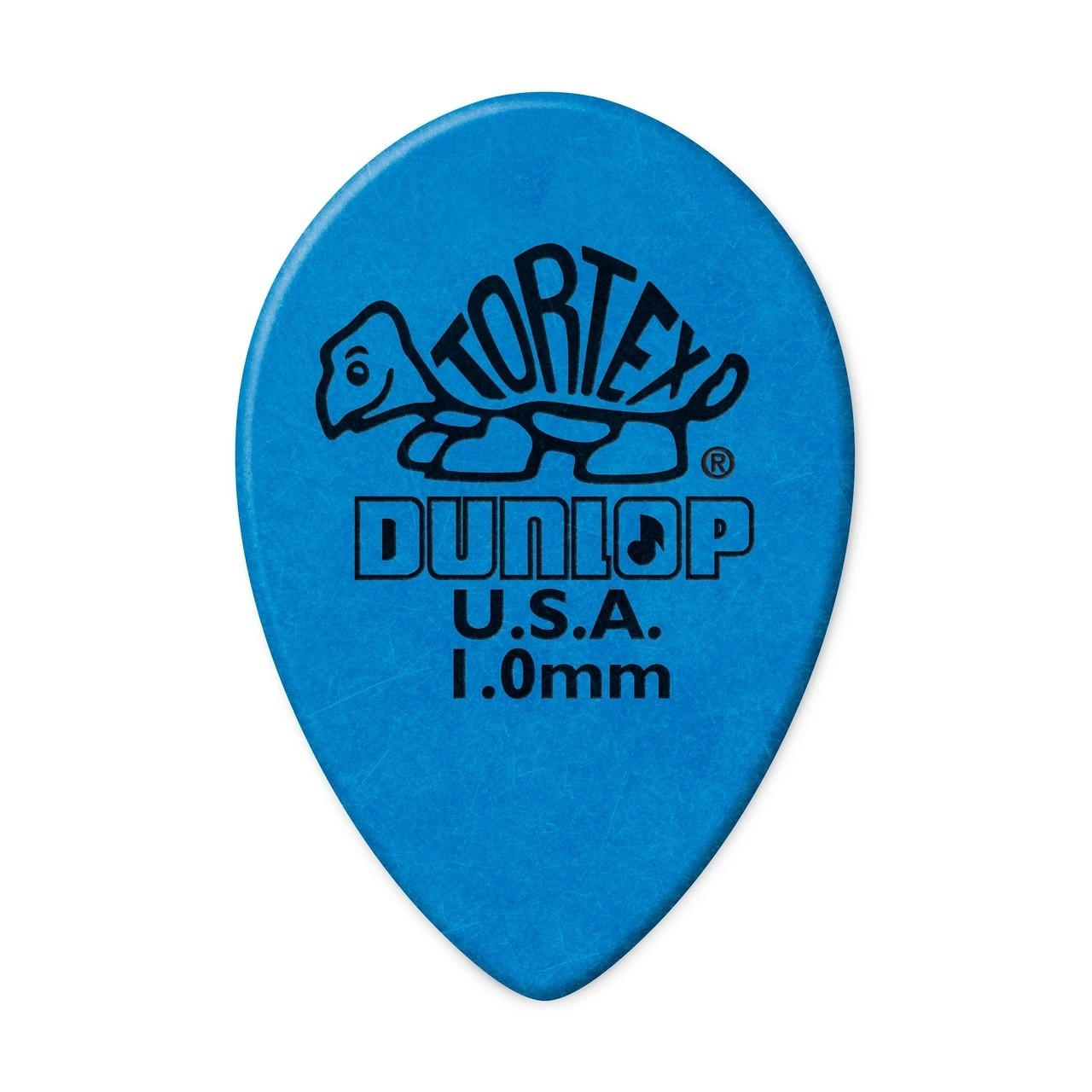 Dunlop 423P100 - Tortex Small Teardrop 1.00 - 12 pack plekter