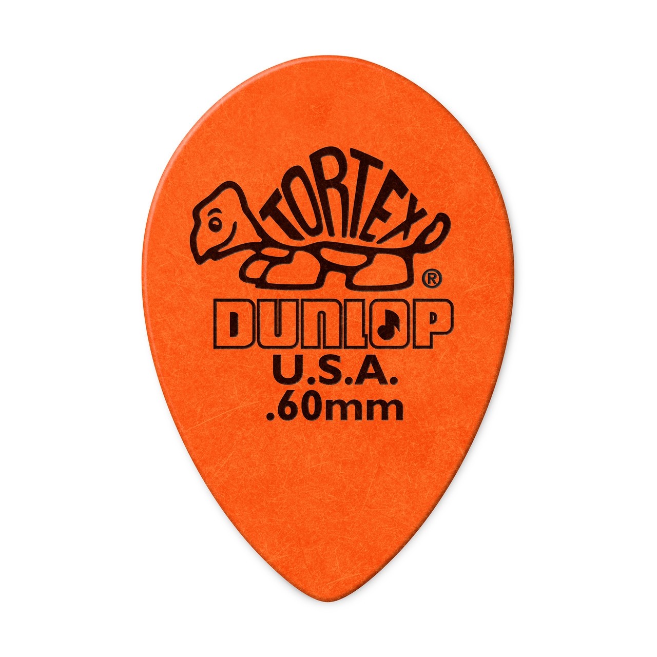 Dunlop 423P060 - Tortex Small Teardrop .60 - 12 pack plekter