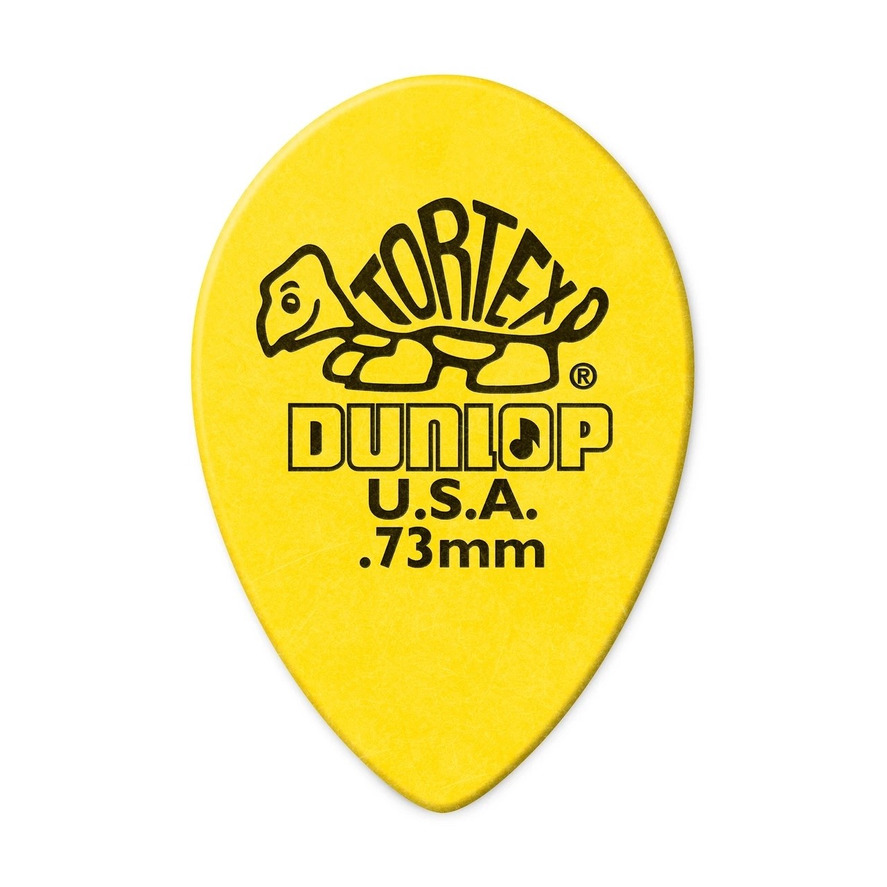 Dunlop 423P073 - Tortex Small Teardrop .73 - 12 pack plekter