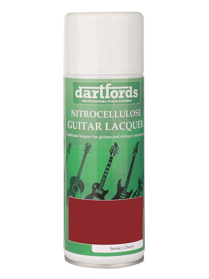 Dartfords FS5326 Pigmented Nitrocellulose Lacquer - Smoky Cherry Red