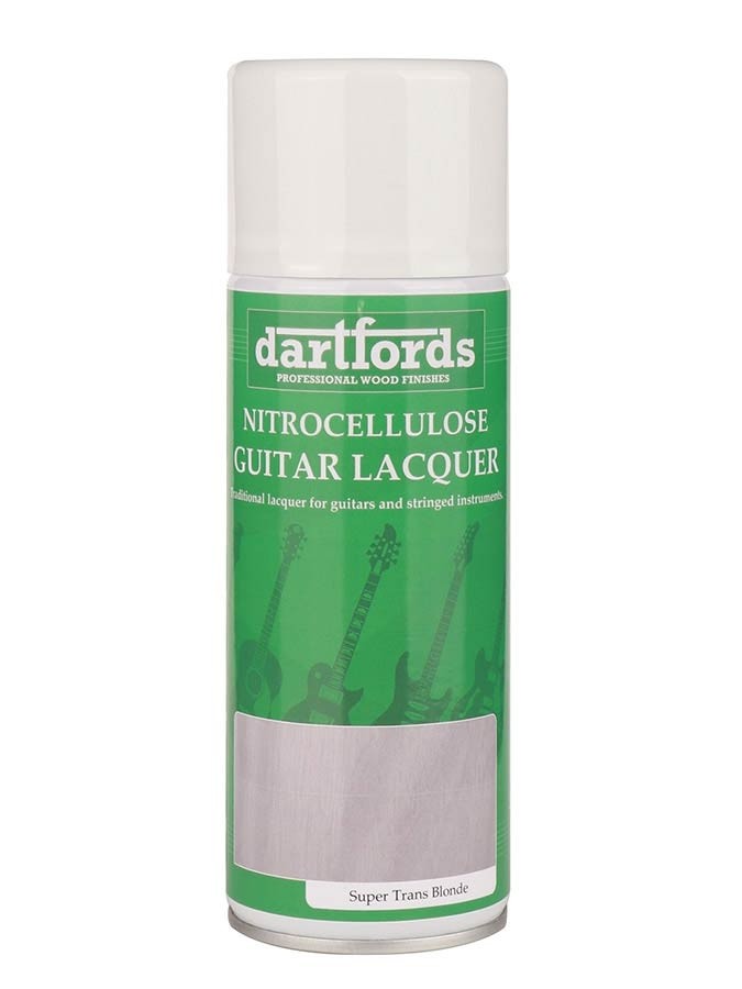 Dartfords FS7022 Pigmented Nitrocellulose Lacquer - Super Trans Blonde White