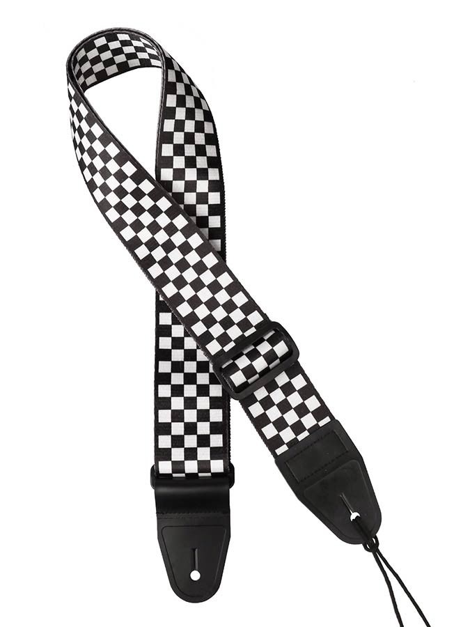 Gaucho GST-160-CH - Icon Series guitar strap - Checkers Deck